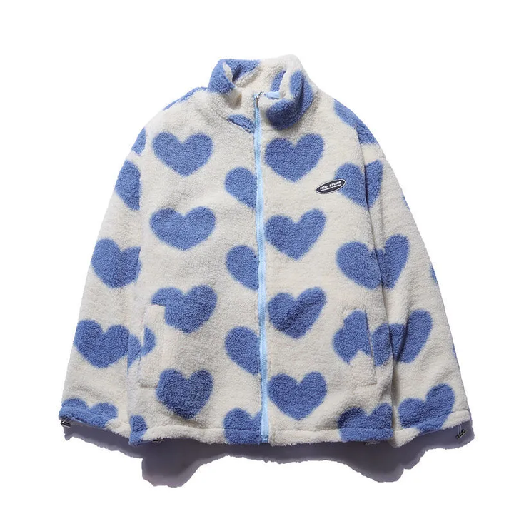 BacioDeluxe | Double-sided Heart-shaped Coat