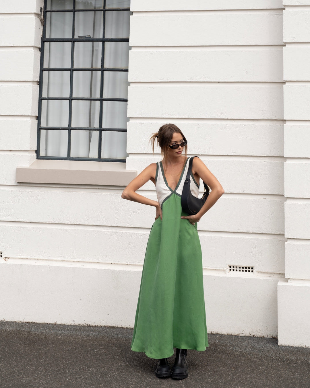 Laken – Lightweight Maxi Dress with V-Neck
