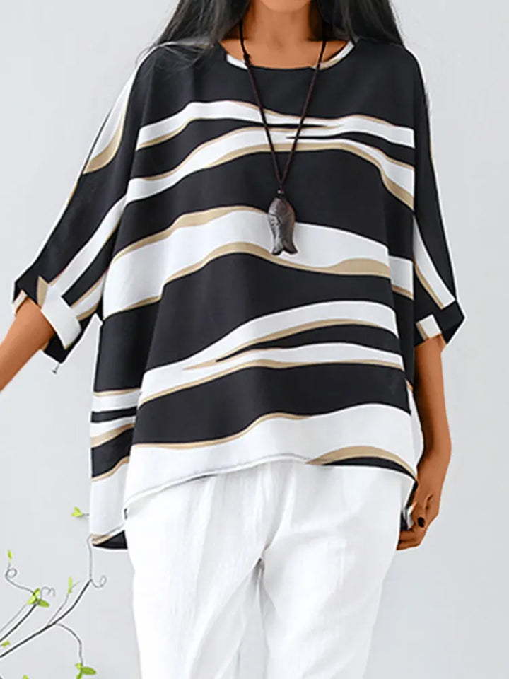 Paesyn – Stylish Blouse with O Neck