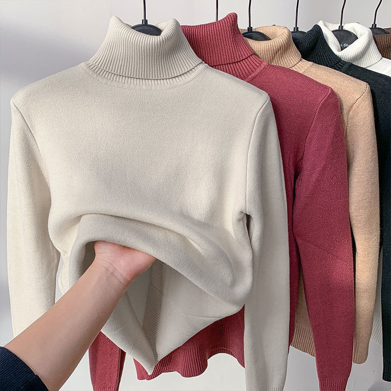 JOYCE | High Neck Sweater with Extra Insulation
