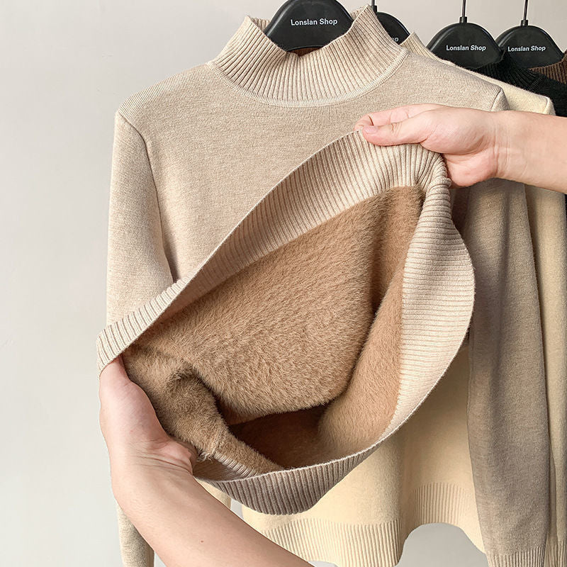 JOYCE | High Neck Sweater with Extra Insulation