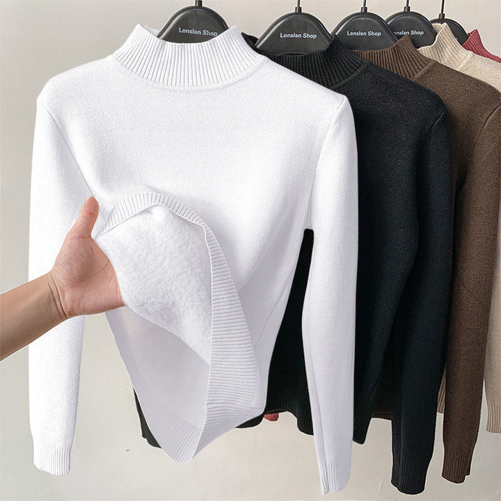 JOYCE | High Neck Sweater with Extra Insulation
