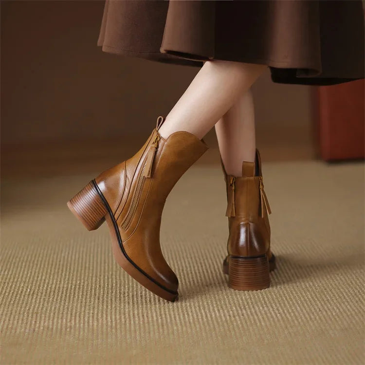 Meadow | Botine din Piele