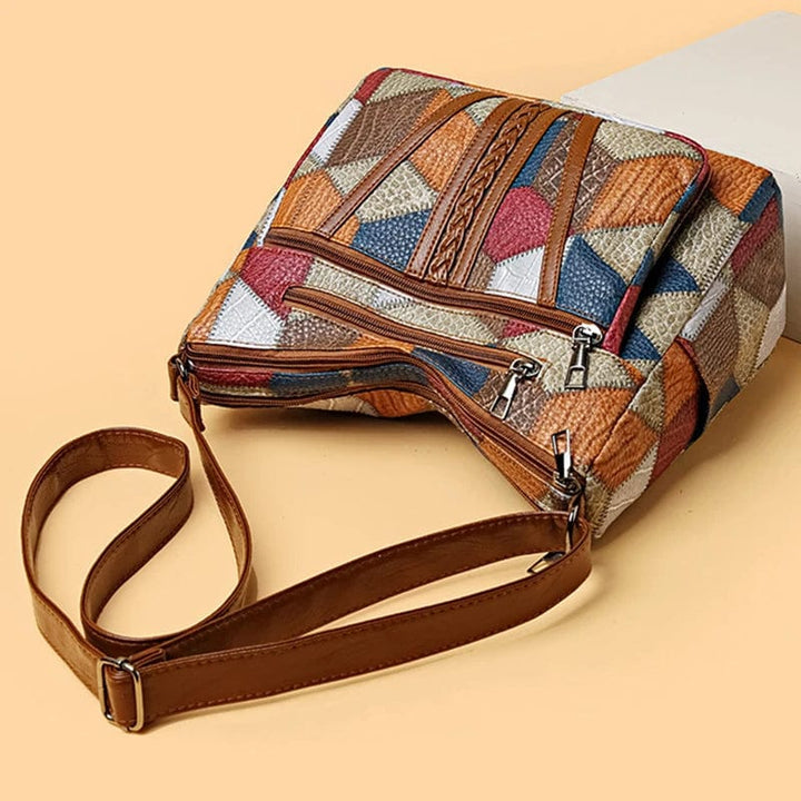 SOLARA | Mosaic Leather Bag