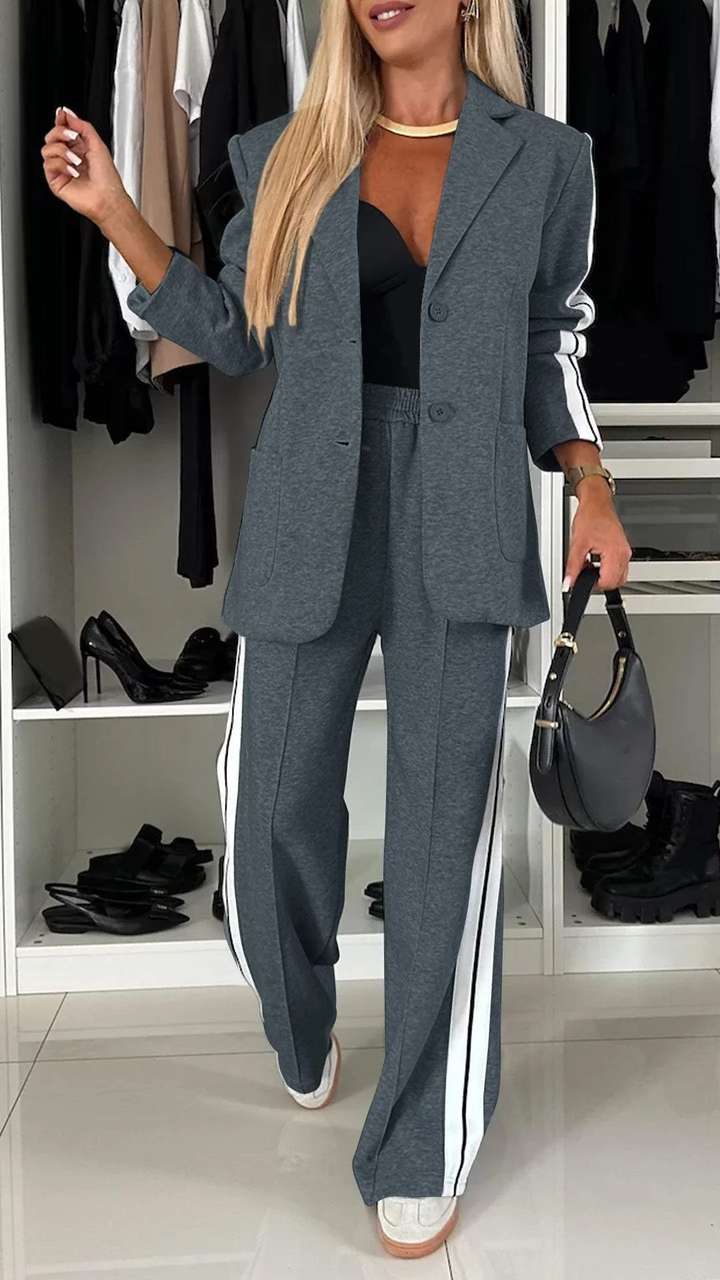 BRIELLE – SPORT LUXE BLAZER AND JOGGER