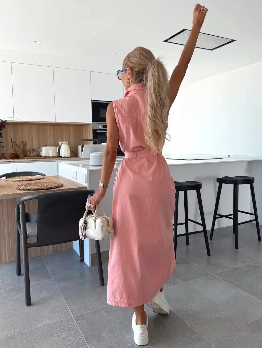 Lily | Maxi Denim Dress