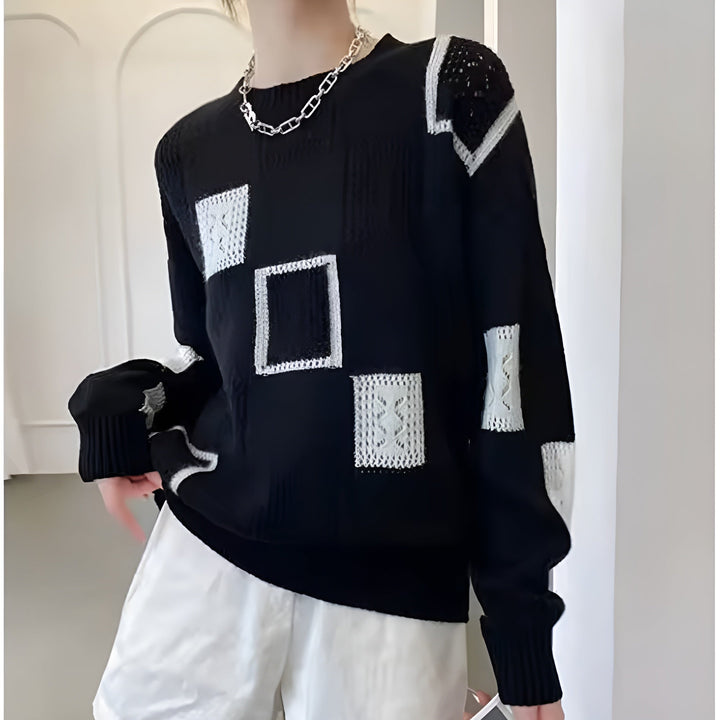 ALIDA | Women's Unique Knit Sweater