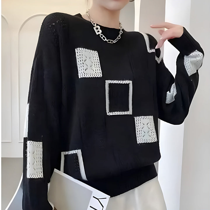 ALIDA | Women's Unique Knit Sweater