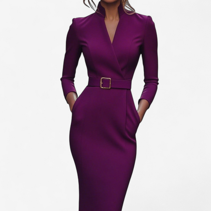 Max | Elegant Belted Dress