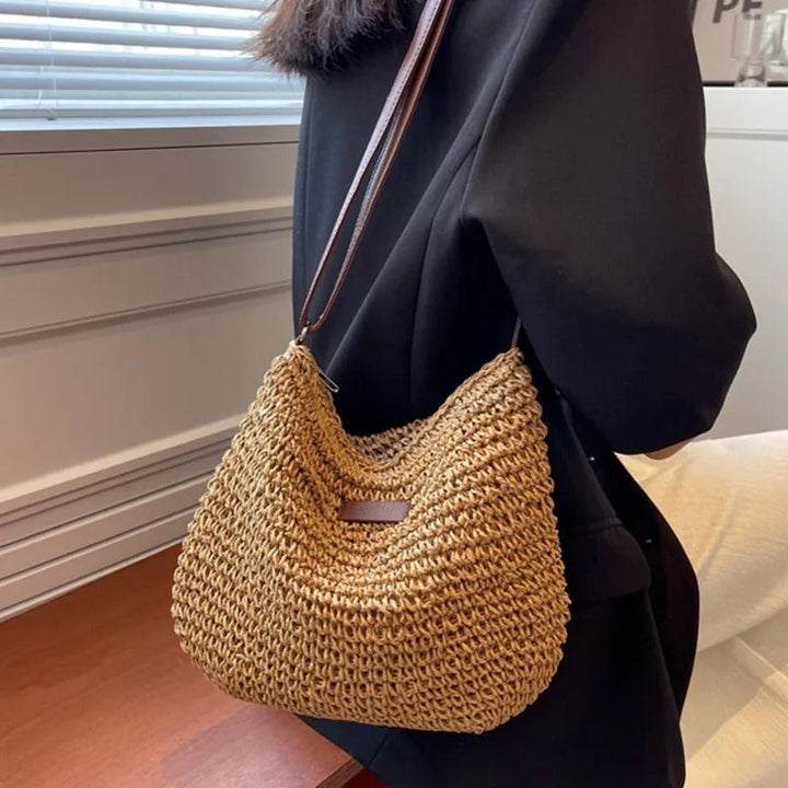 DARIA | Straw Shoulder Bag