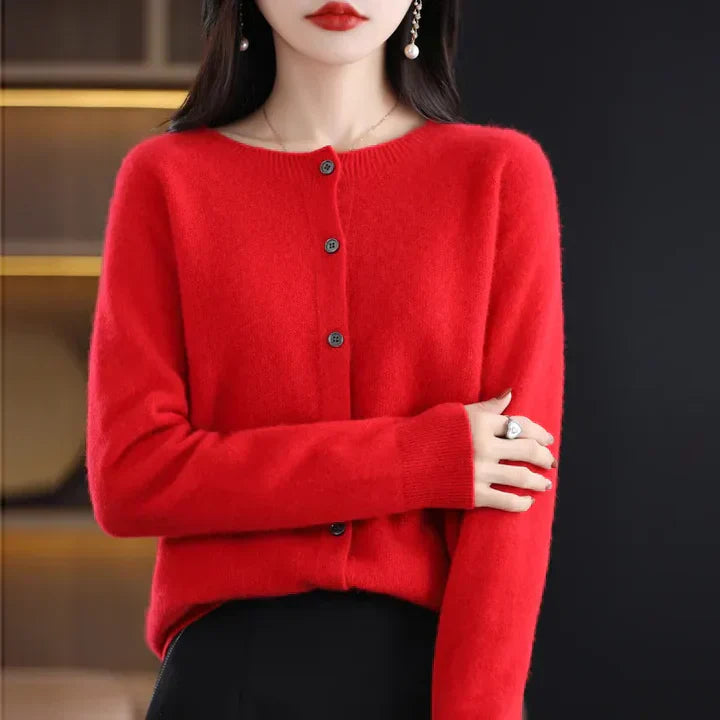 ANNIKA | Soft Wool Cardigan