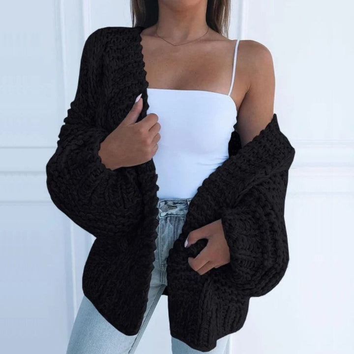 ELEANOR | Thick Pullover, Loose Cardigan