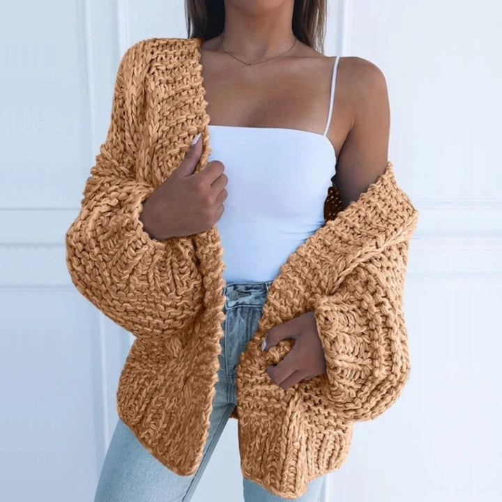 ELEANOR | Thick Pullover, Loose Cardigan