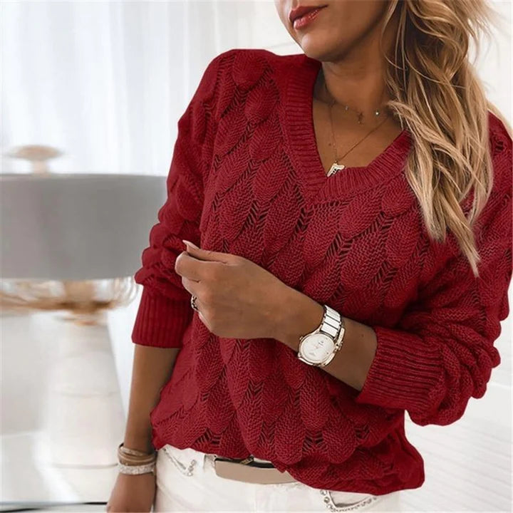 OLGA | V-Neck Sweater