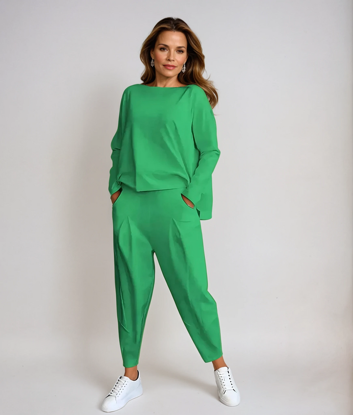 MAELYS – TWO-PIECE COTTON SET, COMFORTABLE