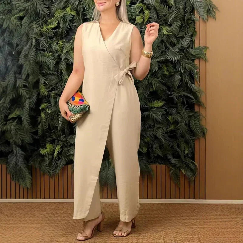 Lilianna | Elegant Jumpsuit with Wrap Design