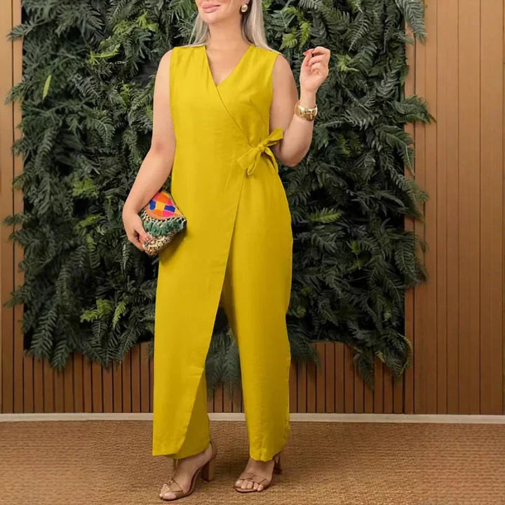 Lilianna | Elegant Jumpsuit with Wrap Design