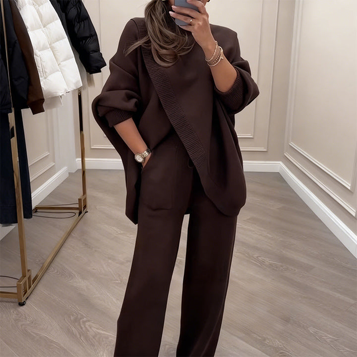 Rhian | Oversized Sweater & Pants Set