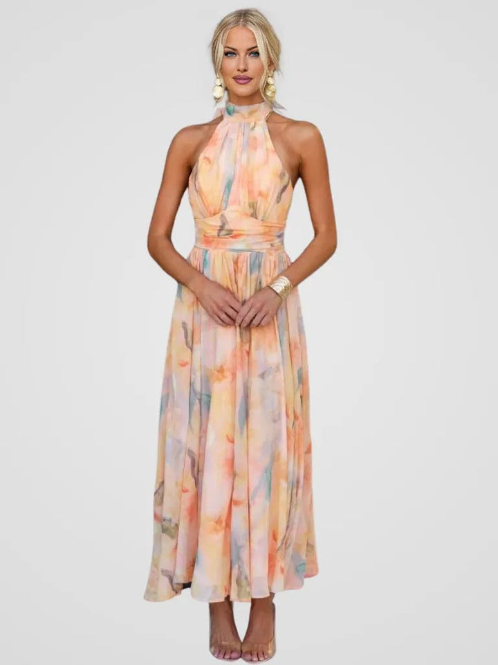 Leana | Floral Midi Dress